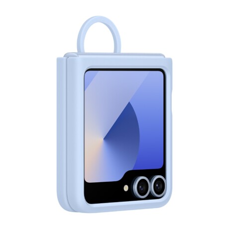 Funda Samsung Silicone Case con Anillo Original para Galaxy Z Flip6 EF-PF741 Blue