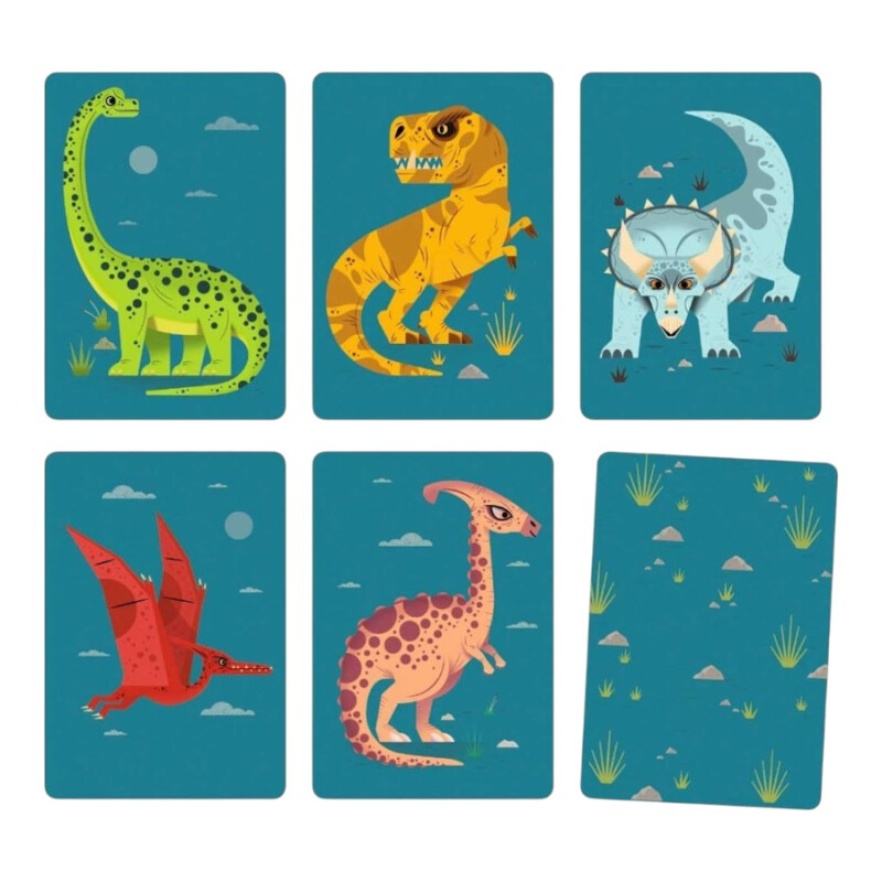 Juego De Cartas Dino Draft Djeco Juego De Cartas Dino Draft Djeco