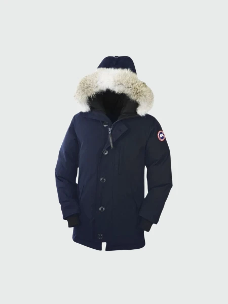 Canada Goose -Campera de poliéster con capucha, Chateau Parka Fusion fit Azul