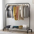 Perchero Para Ropa Percha Metal Organizador Estante Placard Imback Color Negro Perchero Para Ropa Percha Metal Organizador Estante Placard Imback Color Negro
