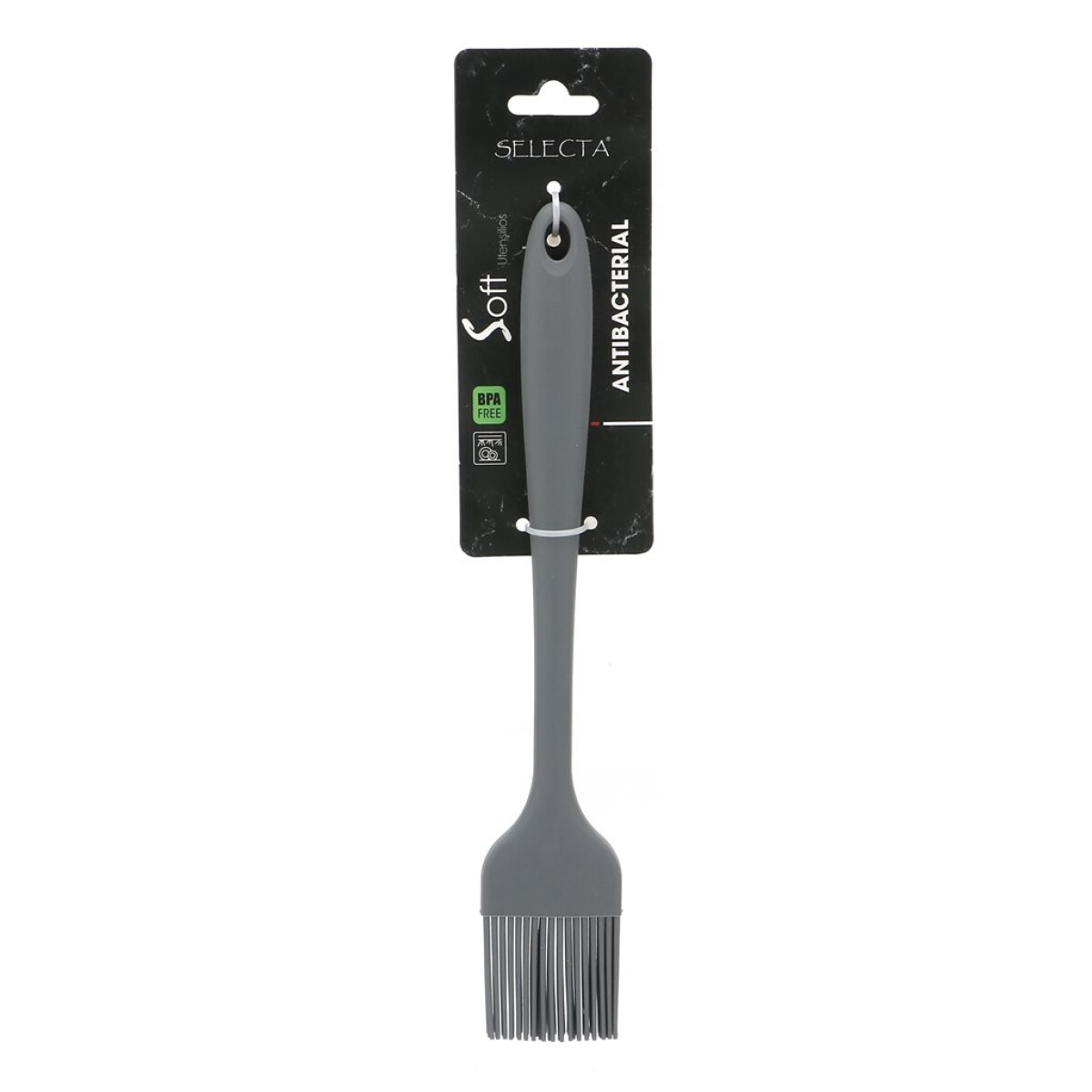 PINCEL 27X4.5CMS SILICONA GRIS 