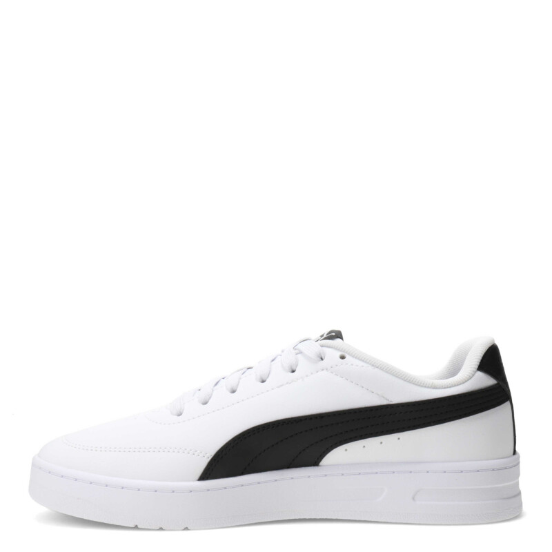 Championes de Mujer Puma Court Classic Clean Blanco - Negro