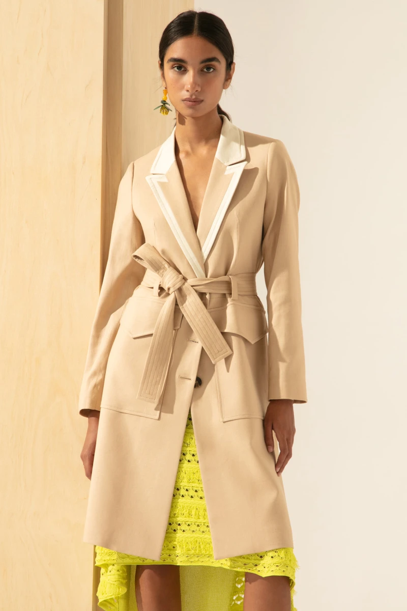 TRENCH PILI Camel