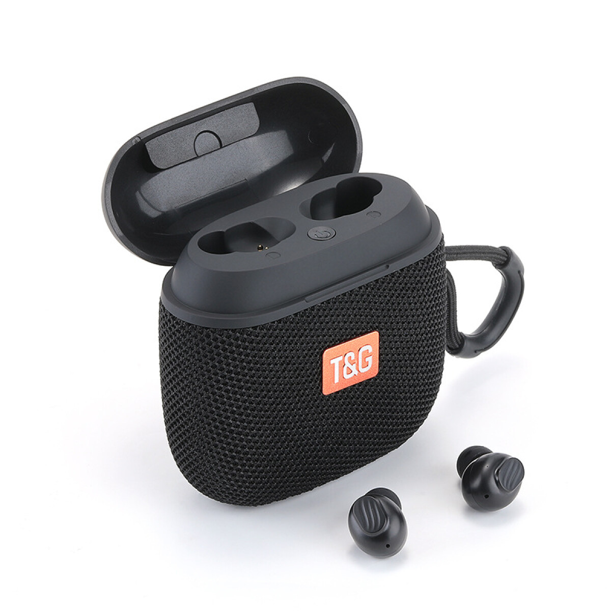 Parlante portátil mini con auriculares BT TG809 2 en 1 