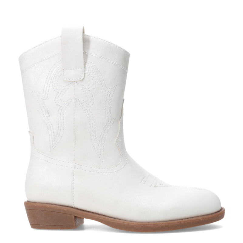 Bota de Niña MINI Miss Carol VIBER estilo tejana Blanco