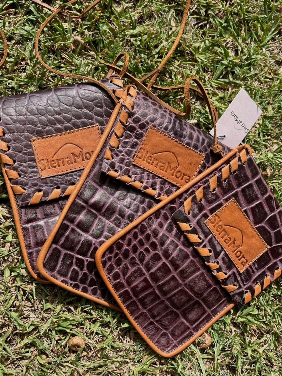 Cel Bag Crocco - Berenjena 