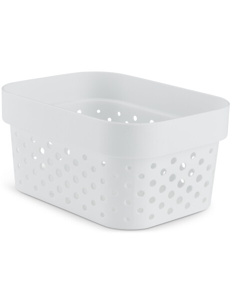 Cesta INFINITY 1,4L plástico blanco Cesta INFINITY 1,4L plástico blanco
