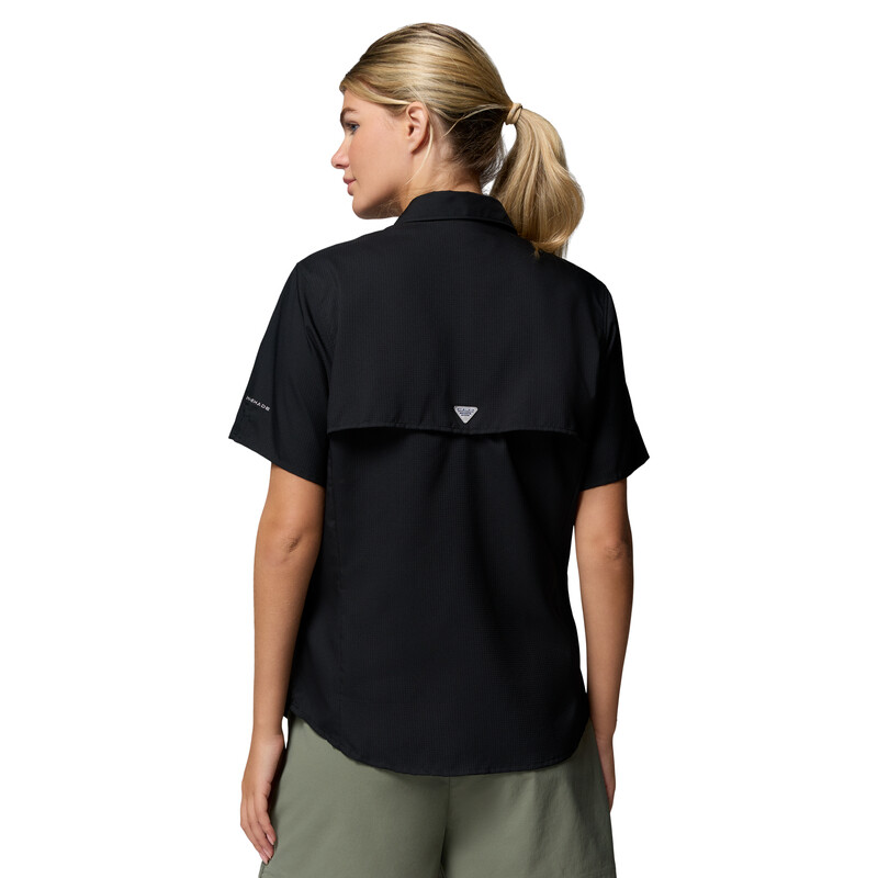 Camisa Tamiami ll SS Mujer BLACK / SHARK