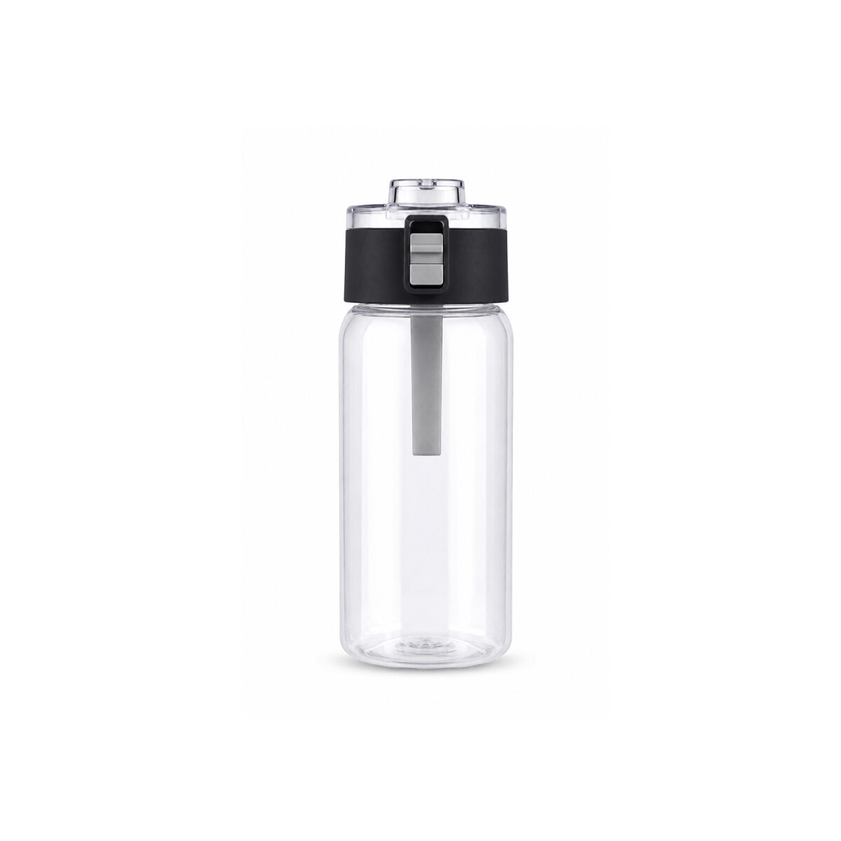 Botella Transparente 550mL - Black 