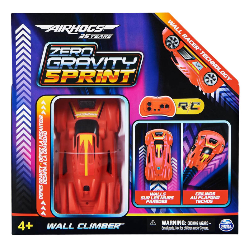 Auto escalador de pared con control remoto Zero Gravity Sprint Air Hogs Auto escalador de pared con control remoto Zero Gravity Sprint Air Hogs