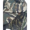 Gorro de Caza con Cubrenuca Camuflado Arye Marrón