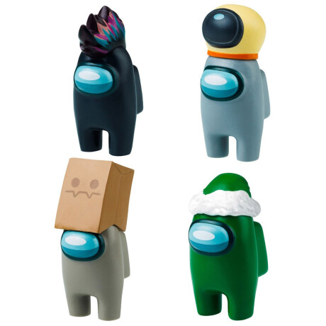 Figuras Muñecos Among Us + Accesorios x5 Original 2