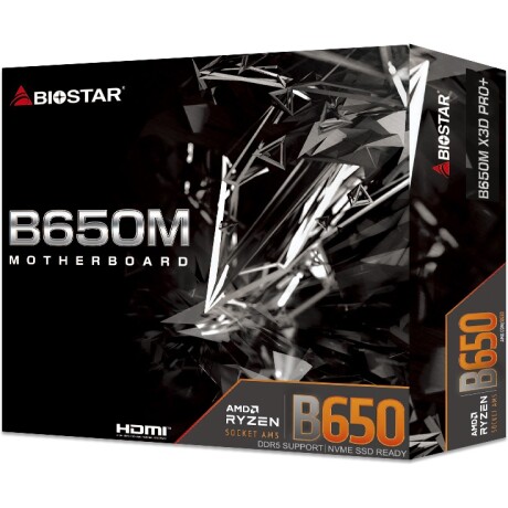 Mother Biostar B650M X3D Pro+ AM5 001