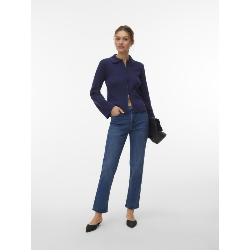 VMAMARA MR SLIM STRAIGHT ANK VI3513 Medium Blue Denim