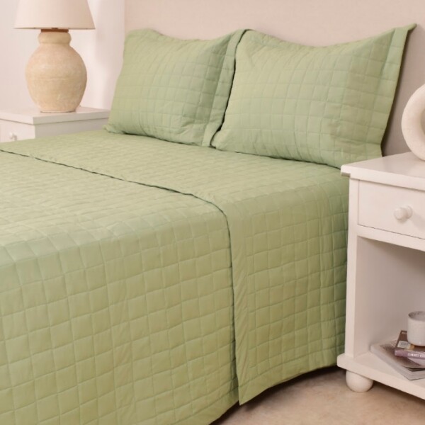 Cubrecama Basic Verde 180 x 240 cm