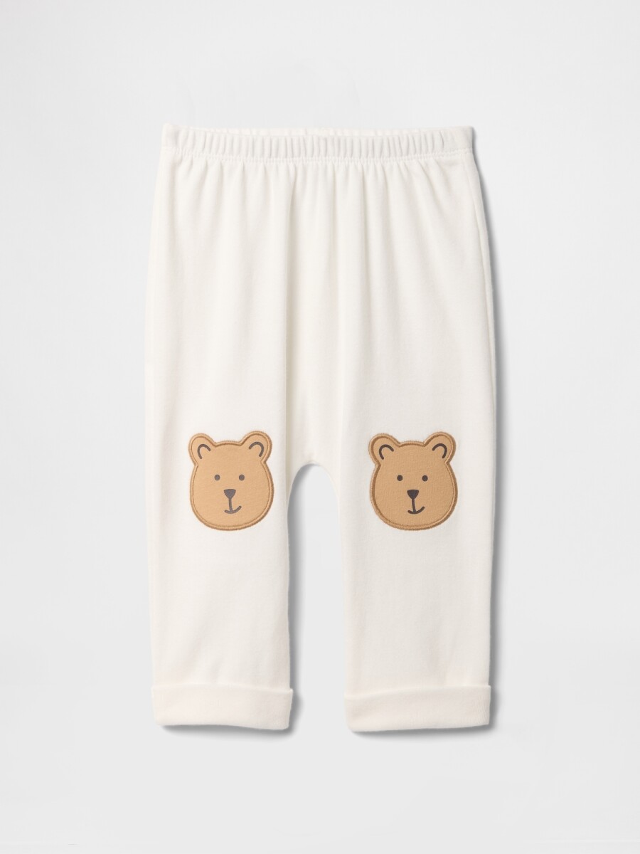 Pantalón Osito Bebé - New Off White V2 
