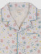 Pijama Estampado Fondo Marino Blanco