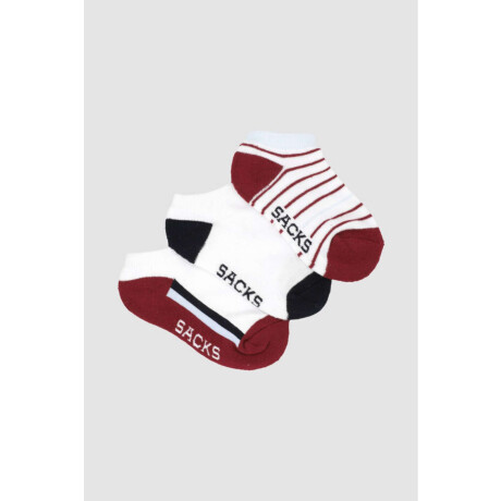 Pack x3 ciclista half terry dk Variante 1