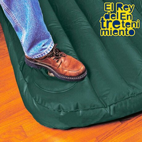 Colchón Inflable Intex 1 1/2plaza Grande Camping +inf Inx064762