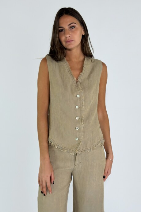 CHALECO TEODORA Beige