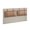 Almohadones X2 Para Respaldo Cama - Brown Leather - Moderna Almohadones X2 Para Respaldo Cama - Brown Leather - Moderna