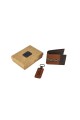 Set de billetera 58 con llavero oxido