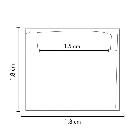 Perfil Aluminio para Cinta LED 220V Perfil Aluminio para Cinta LED 220V