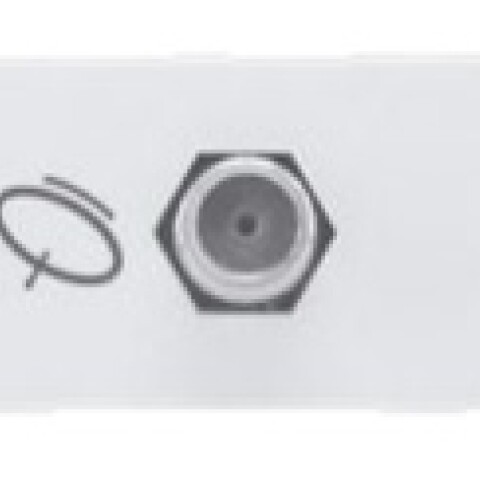 TOMA COAXIAL 75 OHMS ATENEA BLANCO TOMA COAXIAL 75 OHMS ATENEA BLANCO