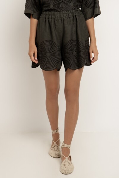 SHORTS LABYRINTH Kaki