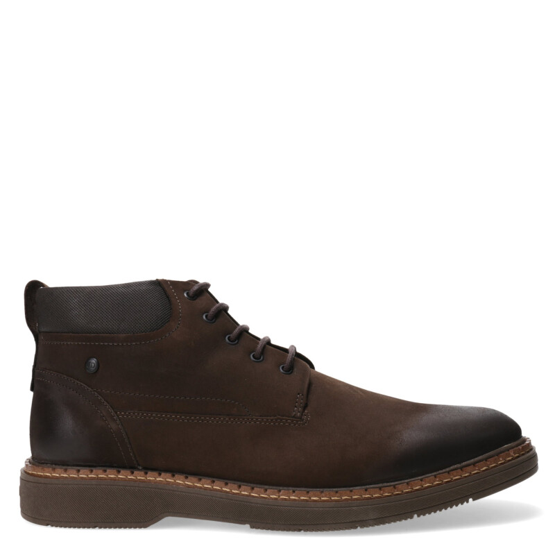 Botas de Hombre Democrata LOCK acordonada Marrón Café