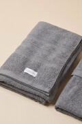 Toalla Grande. Gris Oscuro