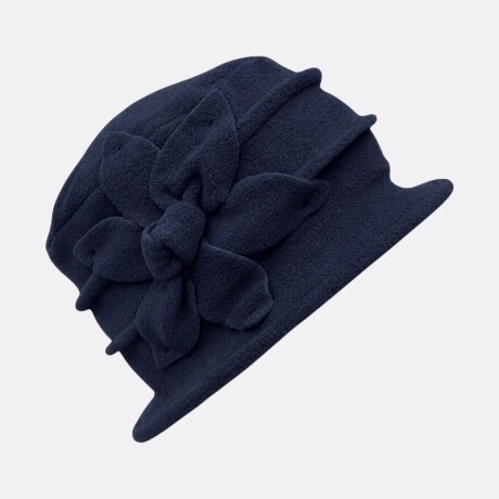 Gorro De Abrigo Cloche Mujer Azul