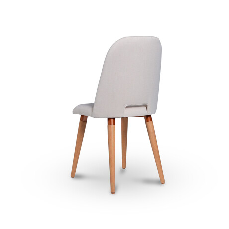 Silla Drop - Tela Rústica Linked 02 (Beige)