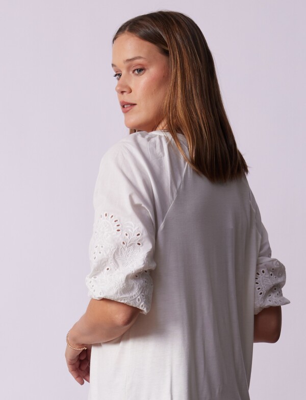 Blusa Calado CRUDO