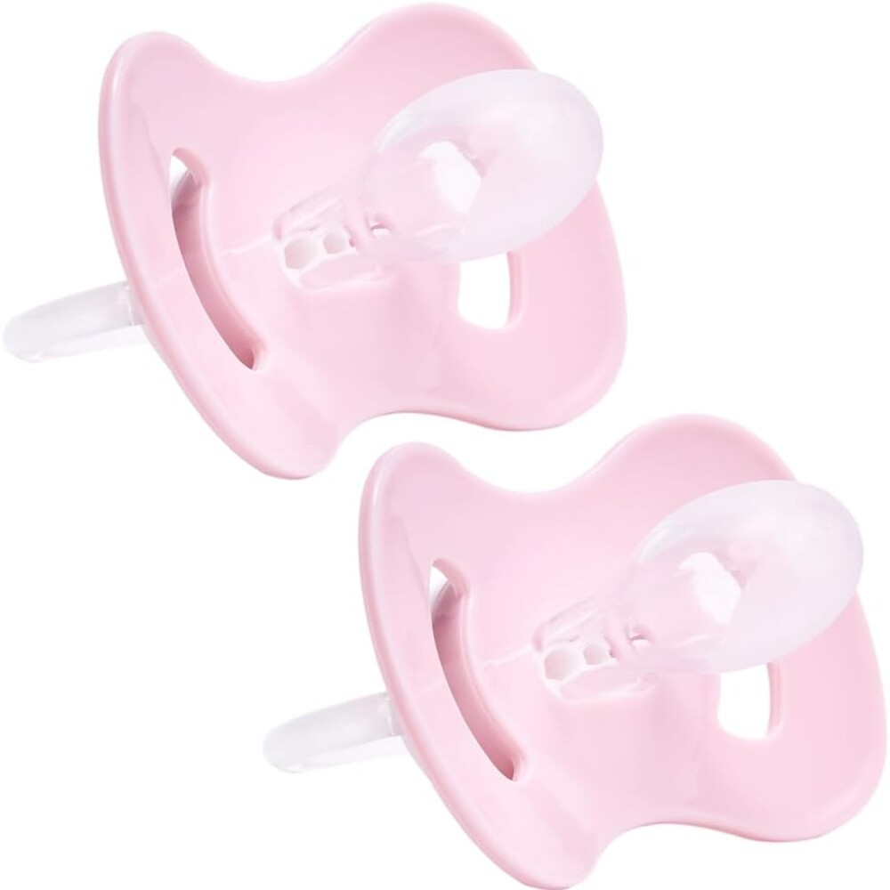 Set x2 chupetes BUBA fisiologico 0-6 meses elefante rosado