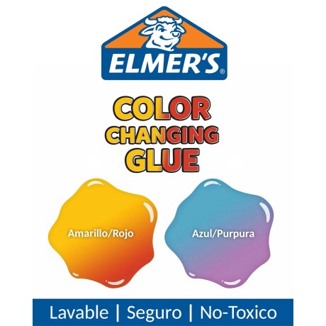 Cascola ElmerÂ´s Slime cambia de color Amarillo