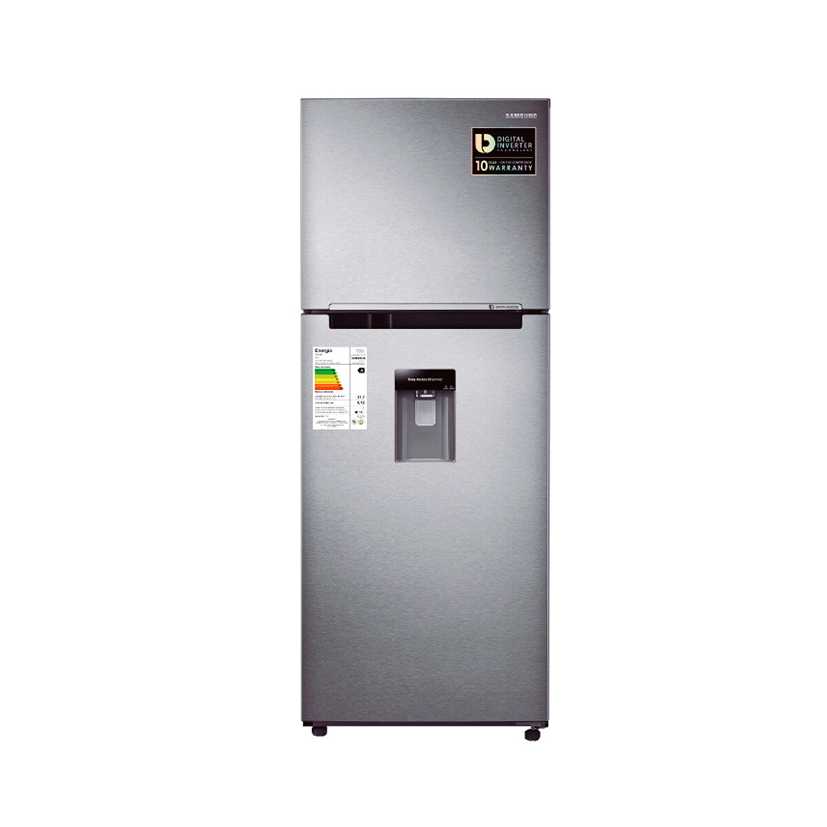 Refrigerador 327 Lts. Twing Cooling Plus Samsung Rt32t573bsl 