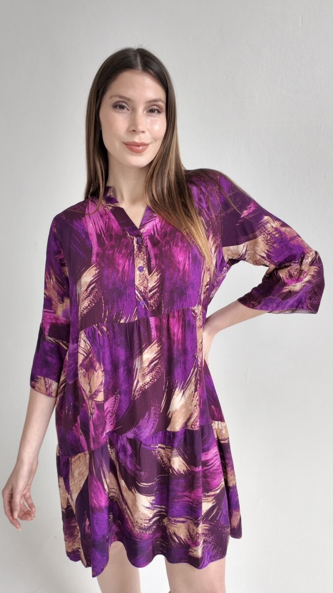 Vestido Lyon - Violeta 