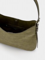 Bolso De Hombro Con Grabado Animal verde