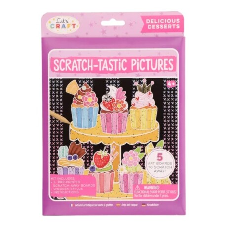 Laminas Scratch Lets Craft Postres