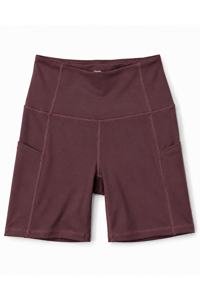 Calza Biker con bolsillos Marron