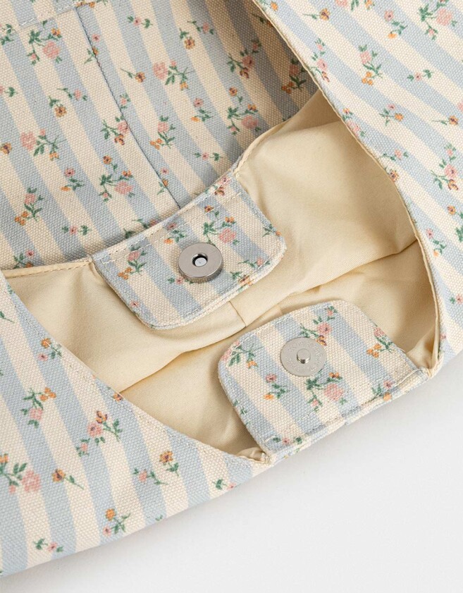 Saca Carteras Grandes - Estampado Flores