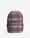 Mochilas Urbanas Nylon Mochila Con Bolsillo Delantero Y Laterales. - Estampado Geometrico