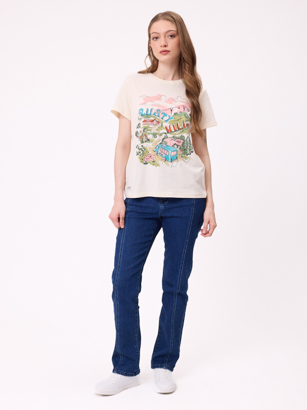 JEAN TAMERA RUSTY Azul Medio