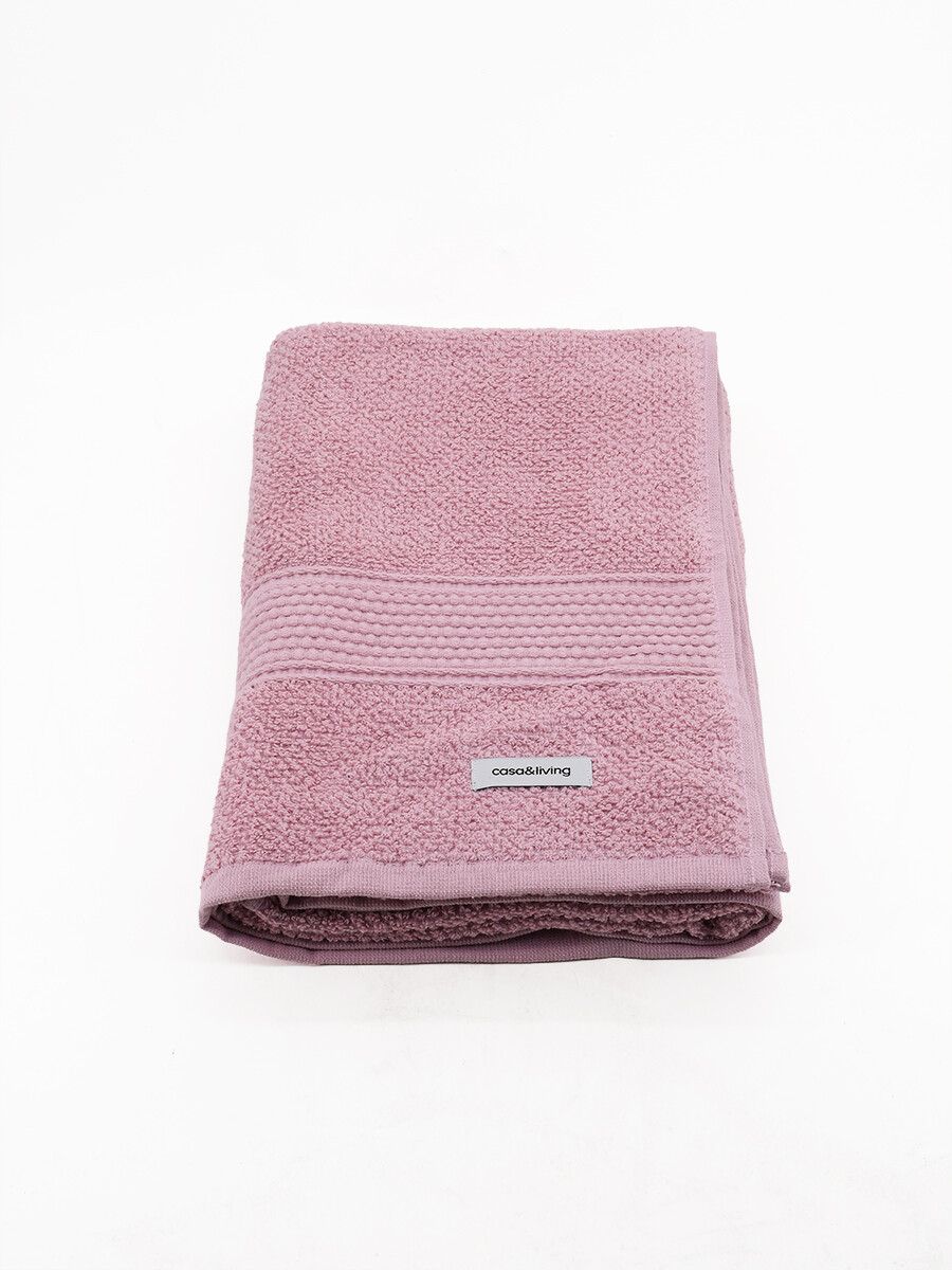 TOALLA DE BAÑO - ROSA VIEJO 
