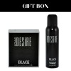 Perfume Désiré Edt Nat. Spray Black 50 ML + Deo Aerosol 150 ML Perfume Désiré Edt Nat. Spray Black 50 ML + Deo Aerosol 150 ML