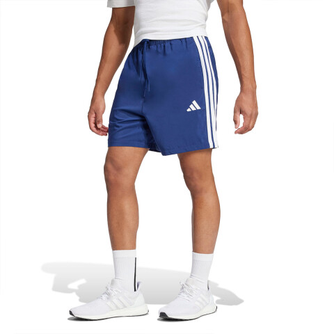 Short De Hombre Adidas 3s Chelsea Marino-Blanco