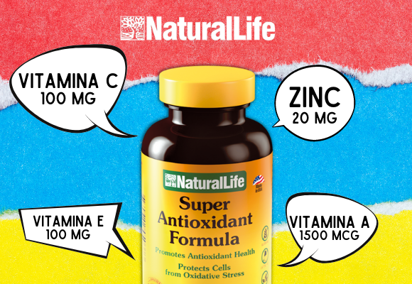 Suplemento Super Antioxidant Formula Natural Life