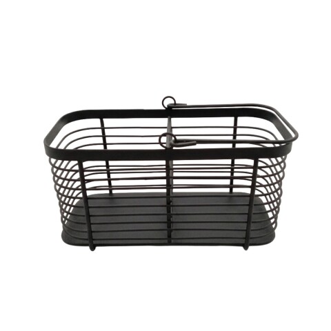 ORGANIZADOR METAL NEGRO P/CUBIERTOS Unica