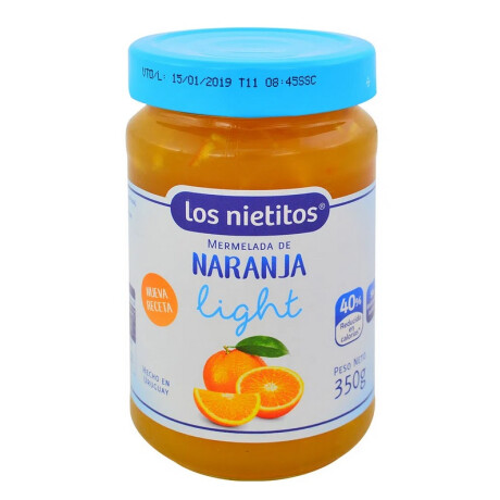 MERMELADA LOS NIETITOS LIGHT 350G NARANJA MERMELADA LOS NIETITOS LIGHT 350G NARANJA